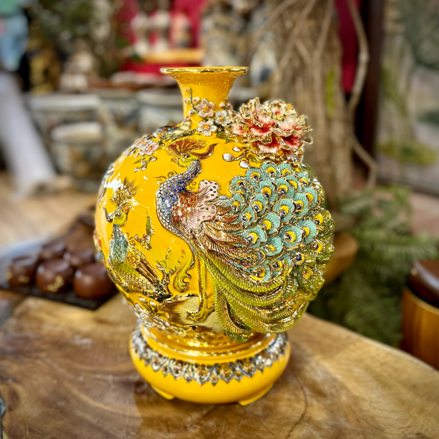 Mẫu bình tài lộc công danh Phú Quý